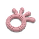Μασητικό Σιλικόνης Octopus Natural Deep Pink Lorelli