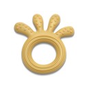 Μασητικό Σιλικόνης Octopus Natural Yellow Lorelli