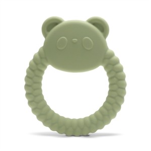 Μασητικό Σιλικόνης Panda Natural Fresh Green Lorelli Μασητικό Σιλικόνης Panda Natural Fresh Green Lorelli