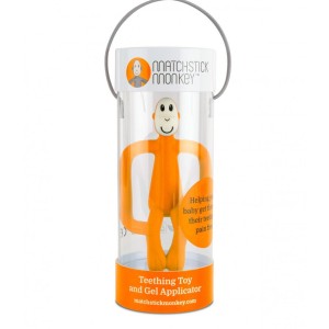 Μασητικό Teething Toy Πορτοκαλί Matchstick Monkey Μασητικό Teething Toy Πορτοκαλί Matchstick Monkey