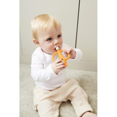 Μασητικό Teething Toy Πορτοκαλί Matchstick Monkey Μασητικό Teething Toy Πορτοκαλί Matchstick Monkey