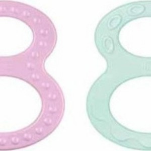 Μασητικός Δακτύλιος Οδοντοφυΐας Οκτάρια Πράσινο-Μώβ Nuk