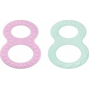 Μασητικός Δακτύλιος Οδοντοφυΐας Οκτάρια Πράσινο-Μώβ Nuk Μασητικός Δακτύλιος Οδοντοφυΐας Οκτάρια Πράσινο-Μώβ Nuk