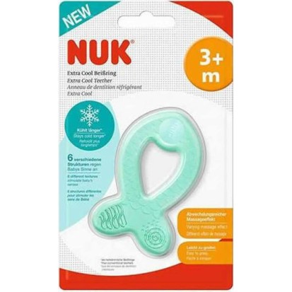 Μασητικός Δακτύλιος Οδοντοφυΐας Ψαράκι Πράσινο Μπλέ Nuk Μασητικός Δακτύλιος Οδοντοφυΐας Ψαράκι Πράσινο Μπλέ Nuk