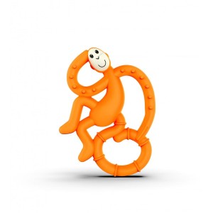 Μασητικό Mini Monkey Teether Πορτοκαλί Matchstic Monkey