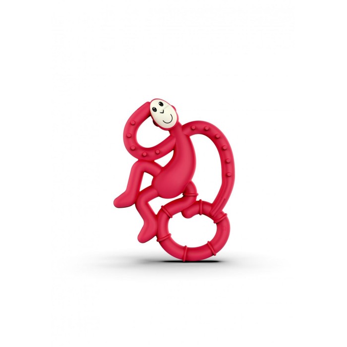 Μασητικό Mini Monkey Teether Κόκκινο Matchstic Monkey Μασητικό Mini Monkey Teether Κόκκινο Matchstic Monkey