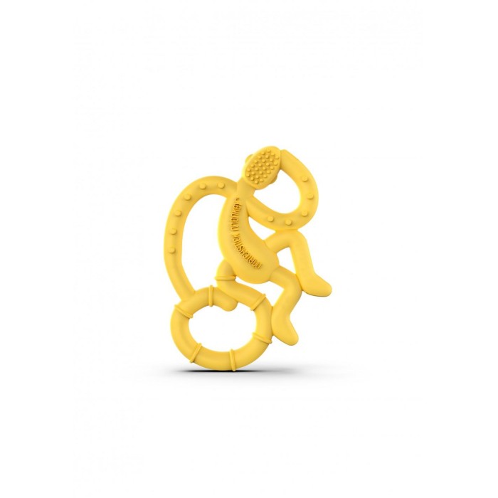 Μασητικό Mini Monkey Teether Yellow Matchstic Monkey Μασητικό Mini Monkey Teether Yellow Matchstic Monkey