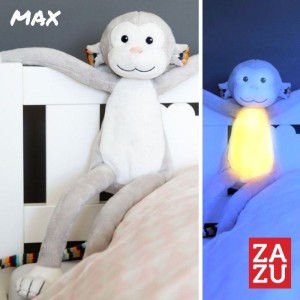 Max βρεφικό Μαϊμουδάκι φωτάκι νυκτός με λευκό ήχο & μελωδίες ΖAZU ύπνου νανουρίσματος Max βρεφικό Μαϊμουδάκι φωτάκι νυκτός με λευκό ήχο & μελωδίες ΖAZU ύπνου νανουρίσματος