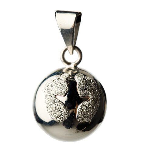 Μενταγιόν Εγκυμοσύνης Glitter Πατουσάκια Bola Μενταγιόν Εγκυμοσύνης Glitter Πατουσάκια Bola