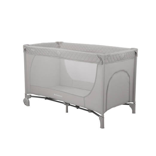 Παρκοκρέβατο 1 Επιπέδου  Medley Grey 2023 Kikka Boo