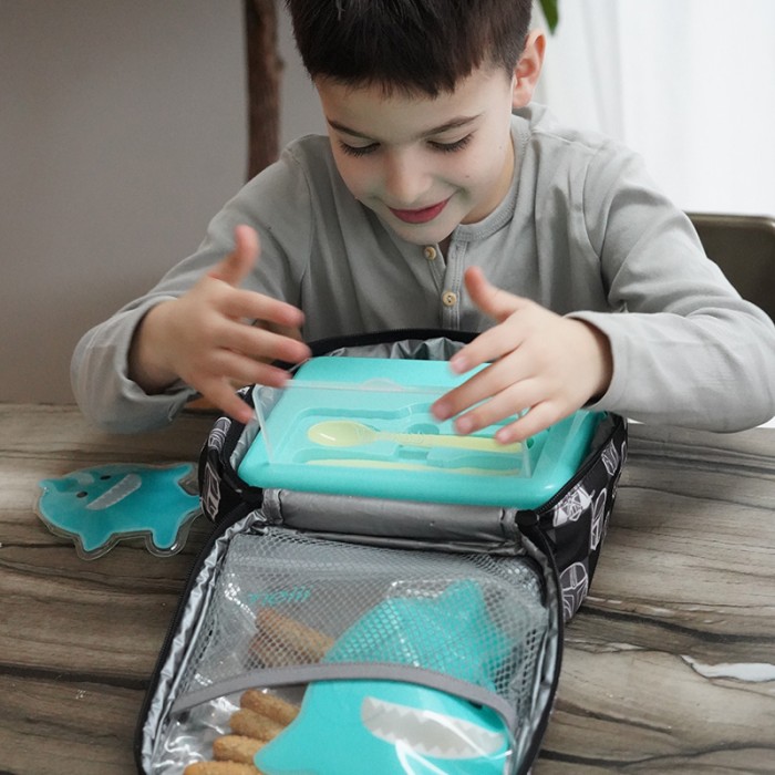 Melii Δοχείο φαγητού Bento Διώροφο Melii Δοχείο φαγητού Bento Διώροφο