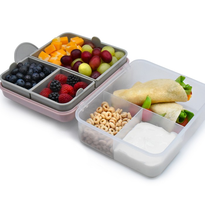 Melii Δοχείο φαγητού Bento Διώροφο Melii Δοχείο φαγητού Bento Διώροφο