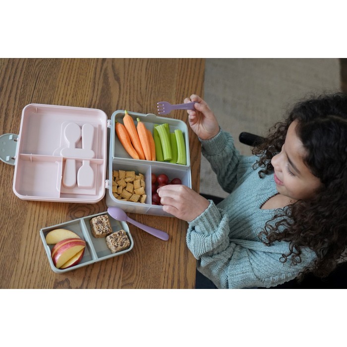 Melii Δοχείο φαγητού Bento Διώροφο Melii Δοχείο φαγητού Bento Διώροφο