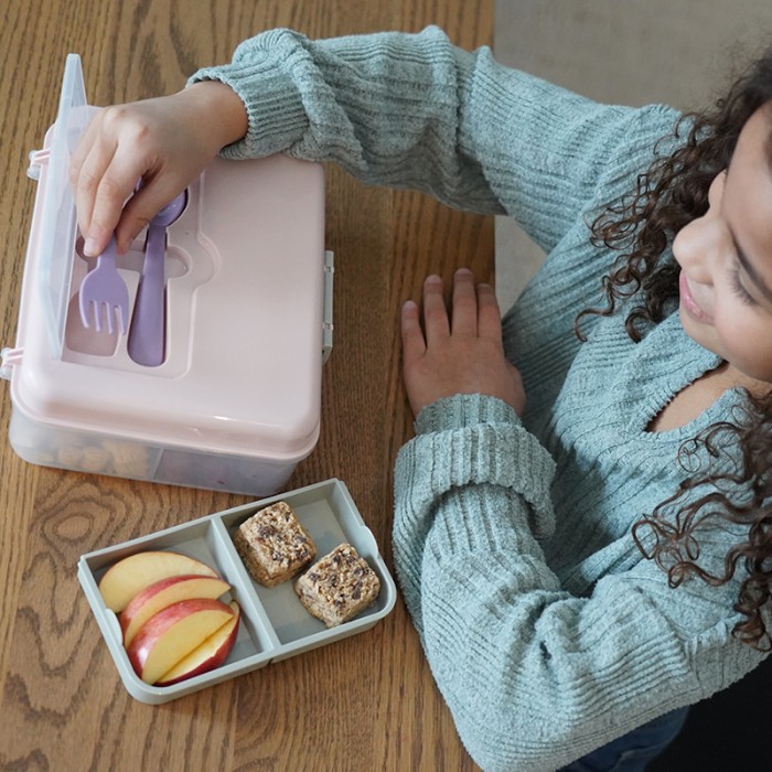 Melii Δοχείο φαγητού Bento Διώροφο Melii Δοχείο φαγητού Bento Διώροφο