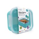 Melii Δοχείο Φαγητού Glass Bento με θήκη σιλικόνης (740ml) – blue Melii Δοχείο Φαγητού Glass Bento με θήκη σιλικόνης (740ml) – blue
