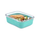 Melii Δοχείο Φαγητού Glass Bento με θήκη σιλικόνης (740ml) – blue Melii Δοχείο Φαγητού Glass Bento με θήκη σιλικόνης (740ml) – blue