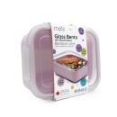 Melii Δοχείο Φαγητού Glass Bento με θήκη σιλικόνης (740ml) – pink Melii Δοχείο Φαγητού Glass Bento με θήκη σιλικόνης (740ml) – pink