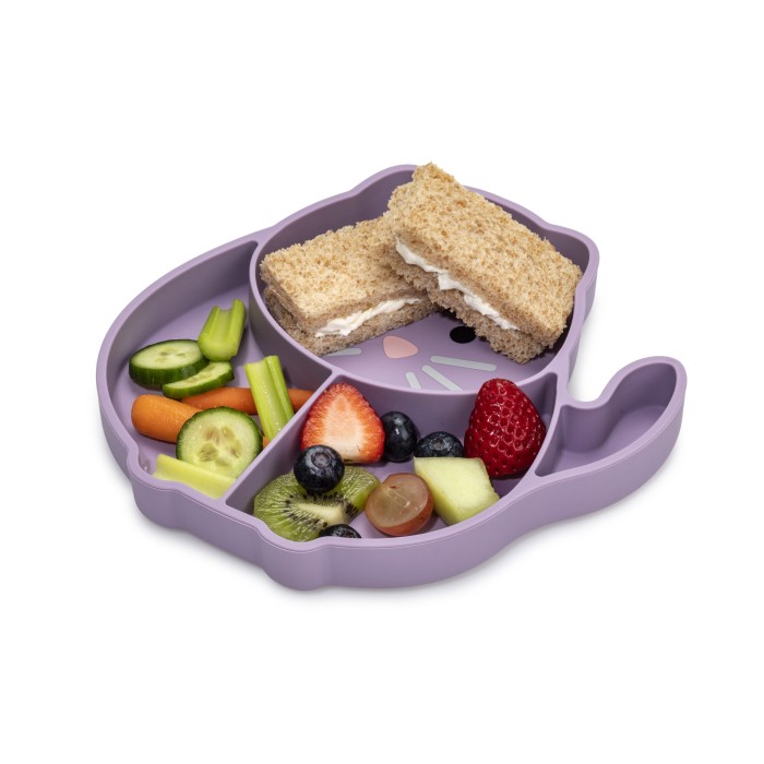 Melii – Πιάτο Σιλικόνης Με Βεντούζα Cat