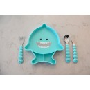 Melii – Πιάτο Σιλικόνης Με Βεντούζα Shark