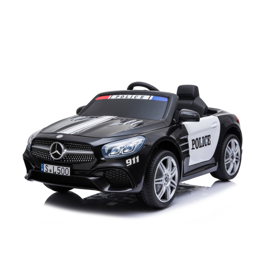 Ηλεκτρικό Αυτοκίνητο Mercedes Benz SL500 Police Black Kikka Boo