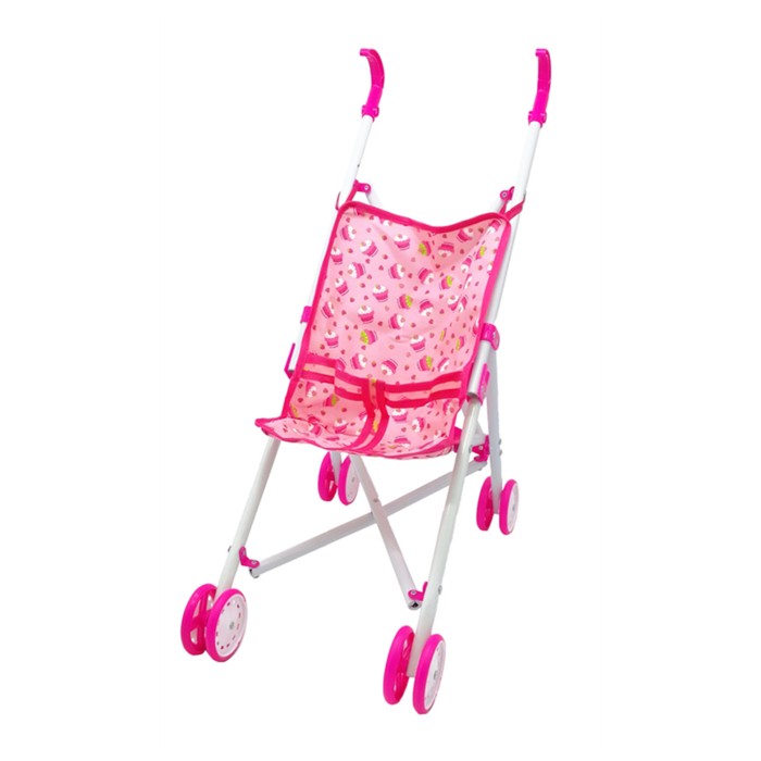 Μεταλλικό Καρότσι Μπαστούνι για Κούκλα Martin Toys