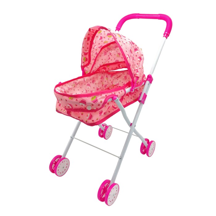 Μεταλλικό Καρότσι Πορτ Μπεμπε για Κούκλα Martin Toys