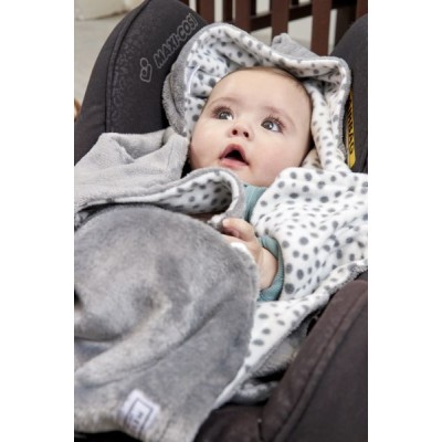 Meyco Fleece Wrap Βρεφική Κουβέρτα Για Το Κάθισμα Αυτοκινήτου Cheetah Grey Meyco Fleece Wrap Βρεφική Κουβέρτα Για Το Κάθισμα Αυτοκινήτου Cheetah Grey