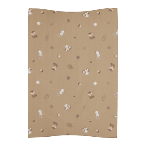 Meyco Μαλακή Αλλαξιέρα Μωρού Forest Animals Sand 50x70cm