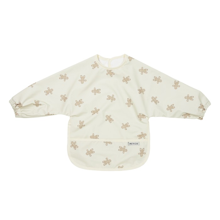 Meyco Σαλιάρα Με Μανίκια Gingerbread Meyco Σαλιάρα Με Μανίκια Gingerbread