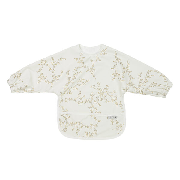 Meyco Σαλιάρα Με Μανίκια Soft Sand Branches Meyco Σαλιάρα Με Μανίκια Soft Sand Branches