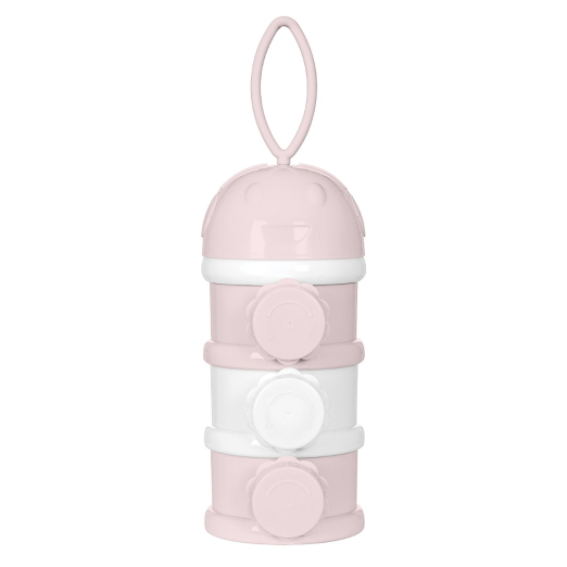 Δοσομετρητής σκόνης γάλακτος 3 επίπεδα ροζ Kikka Boo