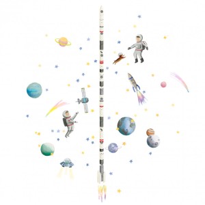 Mimi'lou Αυτοκόλλητο Τοίχου Aναστημόμετρο Espace Mimi'lou Αυτοκόλλητο Τοίχου Aναστημόμετρο Espace