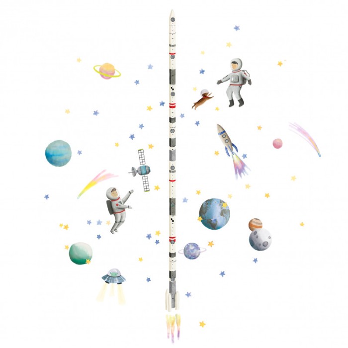 Mimi'lou Αυτοκόλλητο Τοίχου Aναστημόμετρο Espace Mimi'lou Αυτοκόλλητο Τοίχου Aναστημόμετρο Espace