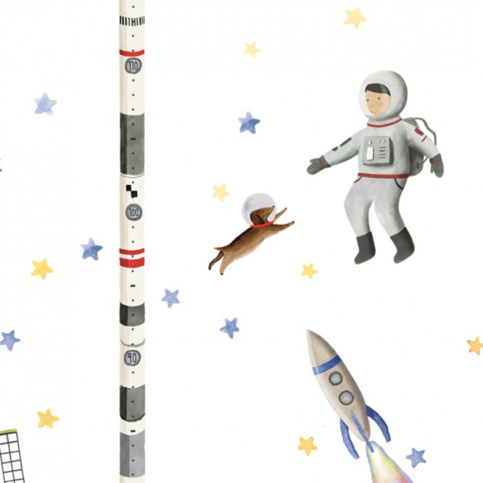 Mimi'lou Αυτοκόλλητο Τοίχου Aναστημόμετρο Espace Mimi'lou Αυτοκόλλητο Τοίχου Aναστημόμετρο Espace