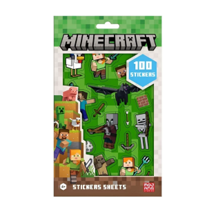 Minecraft Boom Σετ Αυτοκόλλητα 5 Φύλλα