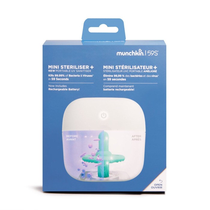 Mini Αποστειρωτής Πιπίλας UV-C Sterilizer+ 59S Munchkin