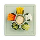 Ezpz: Πιάτο φαγητού + Σκεύος Χειροτεχνίας Mini Play Mat Sage Ezpz: Πιάτο φαγητού + Σκεύος Χειροτεχνίας Mini Play Mat Sage