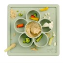 Ezpz: Πιάτο φαγητού + Σκεύος Χειροτεχνίας Mini Play Mat Sage Ezpz: Πιάτο φαγητού + Σκεύος Χειροτεχνίας Mini Play Mat Sage