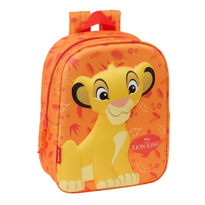 Mini Tσάντα πλάτης παιδικού 3D Lion King Safta Mini Tσάντα πλάτης παιδικού 3D Lion King Safta
