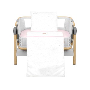 Σετ Προίκας Λίκνου 5 τμχ Dream Big Pink Kikka Boo