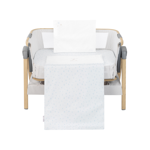 Σετ Προίκας για Λίκνο με Κέντημα Little Fox 5τμχ Kikka Boo Σετ Προίκας για Λίκνο με Κέντημα Little Fox 5τμχ Kikka Boo