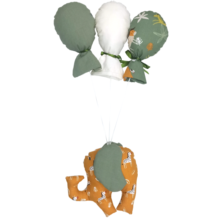 Mobil Ελέφαντας - Μπαλόνια Kenya Baby Star Mobil Ελέφαντας - Μπαλόνια Kenya Baby Star