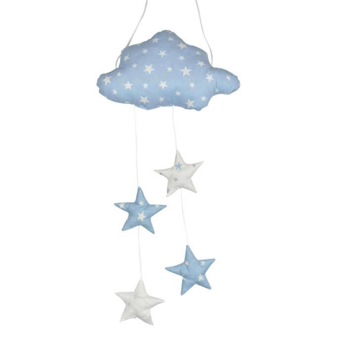 Mobil Συννεφάκι Σιελ Με Αστεράκια Baby Star Mobil Συννεφάκι Σιελ Με Αστεράκια Baby Star