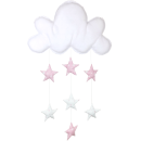 Mobil Σύννεφο Με Αστέρια Ροζ Baby Star Mobil Σύννεφο Με Αστέρια Ροζ Baby Star
