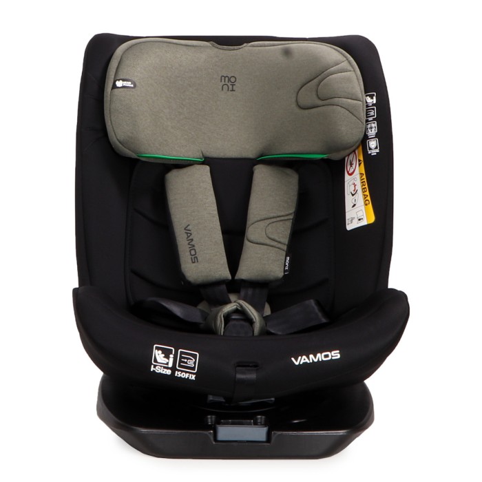 Moni Κάθισμα Αυτοκινήτου 40-150cm i-Size Vamos Military Green Moni Κάθισμα Αυτοκινήτου 40-150cm i-Size Vamos Military Green