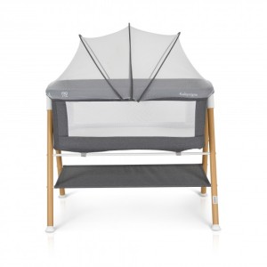 Moni Βρεφικό Λίκνο Kalinihta Graphite Wooden Print