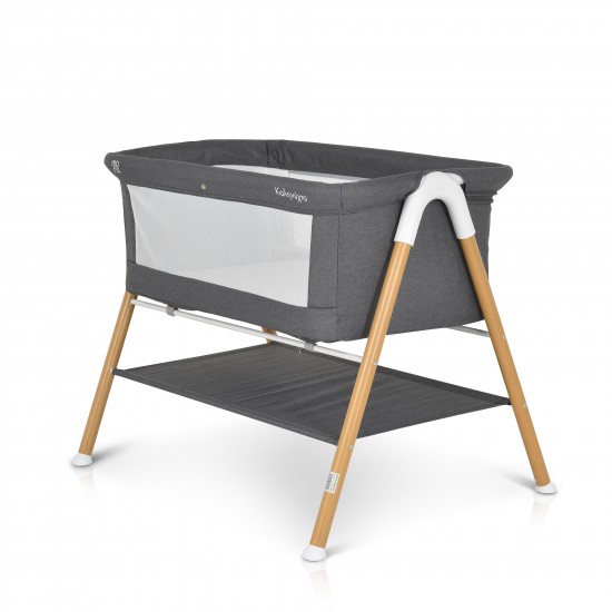 Moni Βρεφικό Λίκνο Kalinihta Graphite Wooden Print