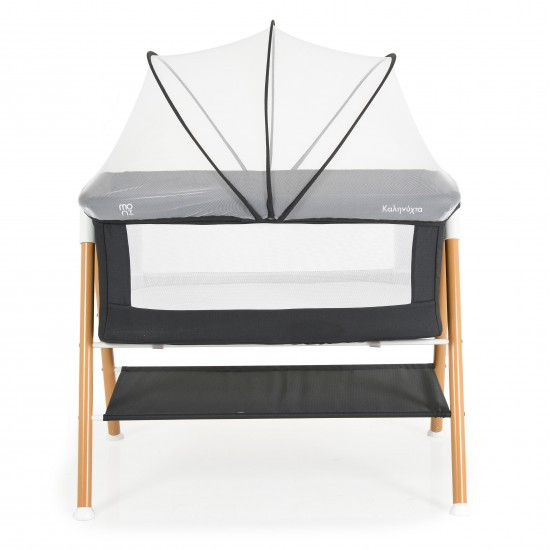 Moni Βρεφικό Λίκνο Kalinihta Premium Black