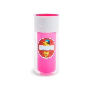Μονωμένο Κύπελλο Miracle Sticker Cup Ροζ Munchkin