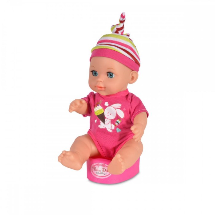 Μωρό Κούκλα 31cm Με Κούνια & Καρεκλάκι Φαγητού 8291